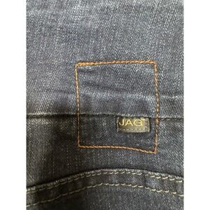 Jag Women's Pull On High Rise Straight Leg Jeans Sz 10 P